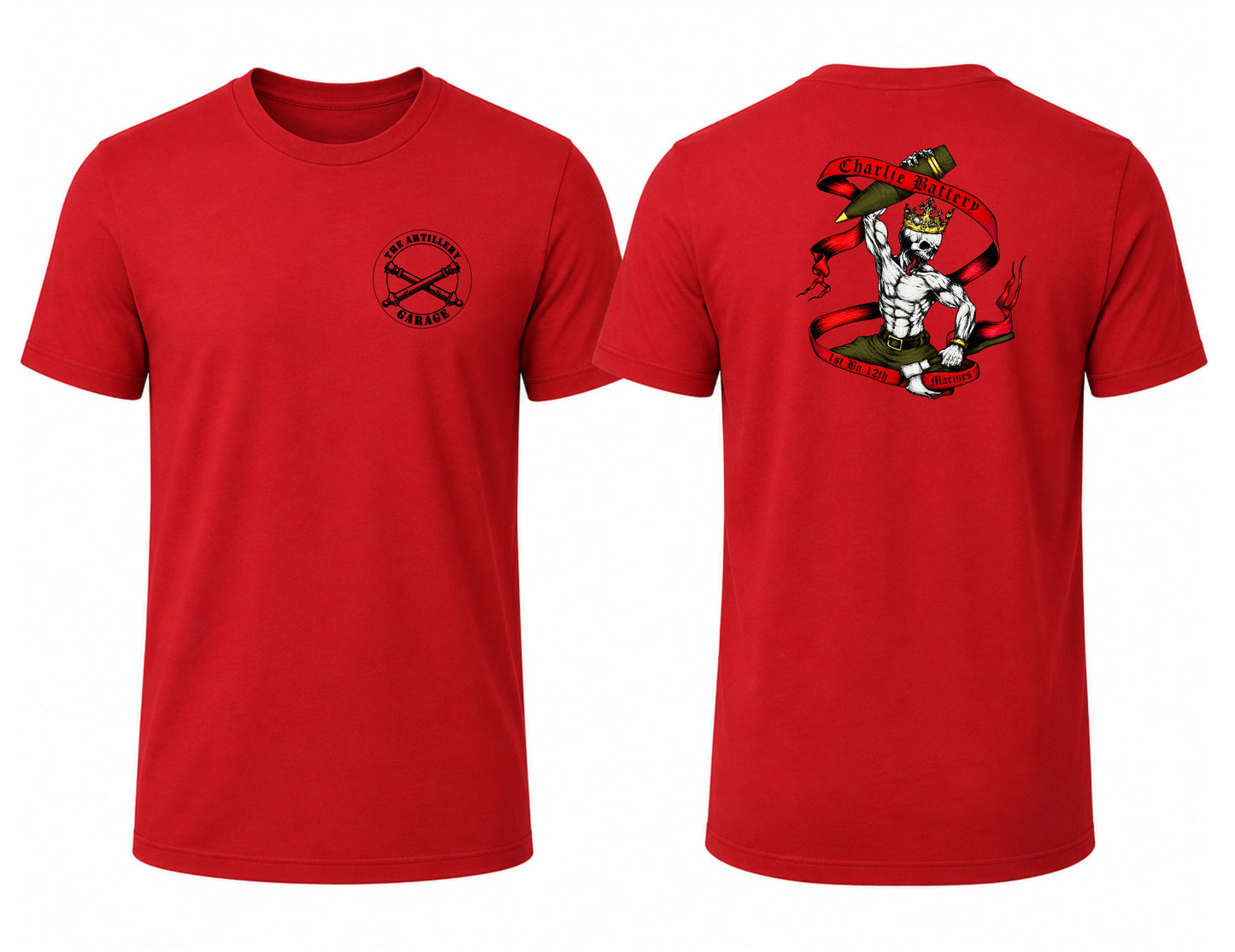 ***Pre-Order***Charlie Battery, 1st Bn 12th Marines Shirt