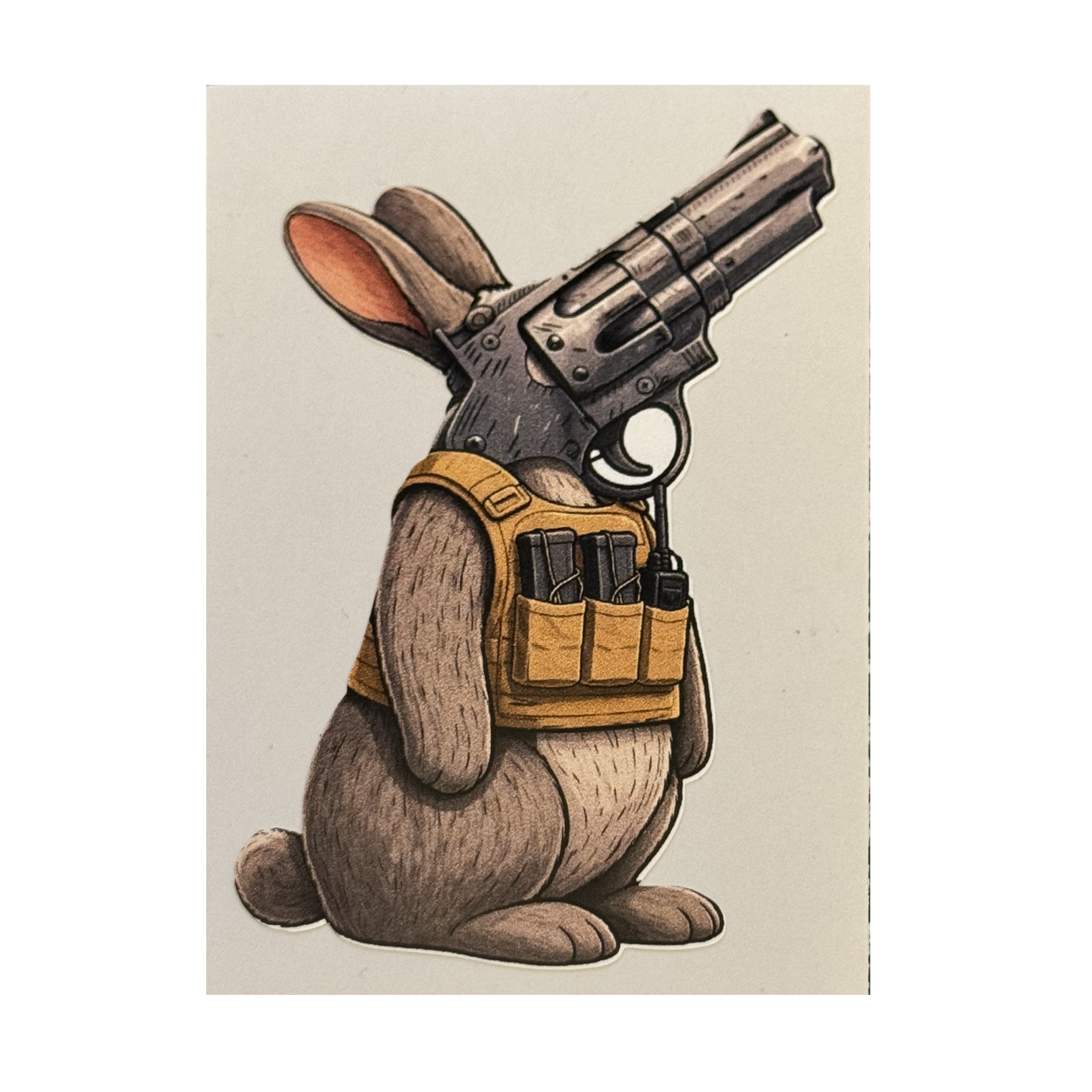 Gun Bunny Sticker | The Artillery Garage